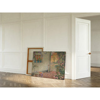 Le Seuil Fleuri - Henri Le Sidaner | Reproduction Tableau Décoration murale affiche copie