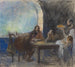 La Cena en Emaús - Jean-Louis Forain — vista de la obra
