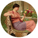El Tiempo de las Rosas - John William Godward — vista de la obra