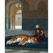 Reproducción del cuadro El Tigre y el Guardián - Jean-Léon Gérôme