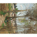 Reproducción del cuadro El pueblo a través de los árboles - Camille Pissarro