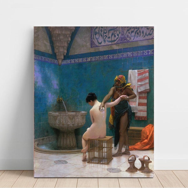 Reproduction of the painting The bath - Jean-Léon Gérôme