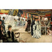 Reproducción del cuadro La fiesta a bordo del barco - James Tissot
