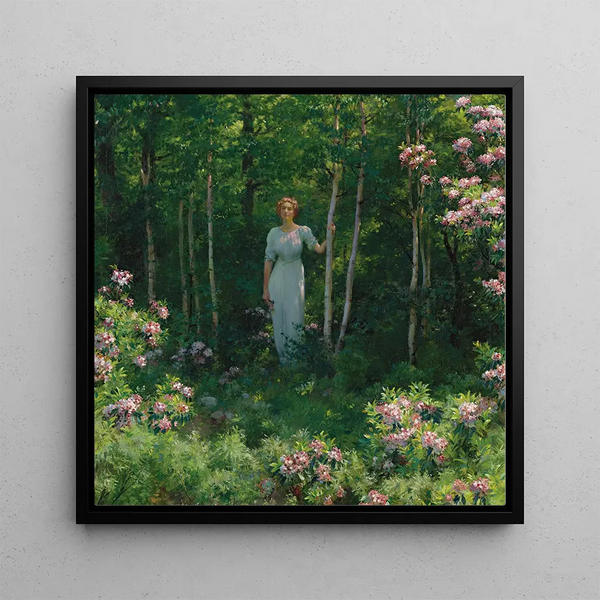 Le bord des bois - Charles Courtney Curran