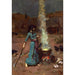 Reproduction of the painting The magic circle - John William Waterhouse