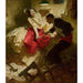 Reproducción del cuadro El chal rojo - Dean Cornwell