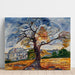 Reproducción del cuadro El roble - Edvard Munch