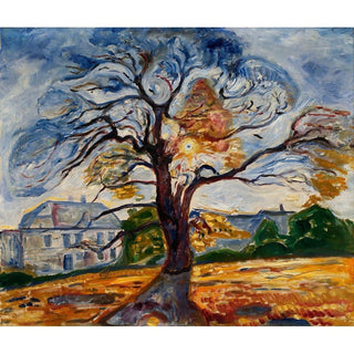 Le chêne - Edvard Munch | Reproduction Tableau Décoration murale affiche copie