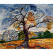 Reproducción del cuadro El roble - Edvard Munch