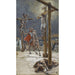 Reproduction of the painting The lance blow - James Tissot