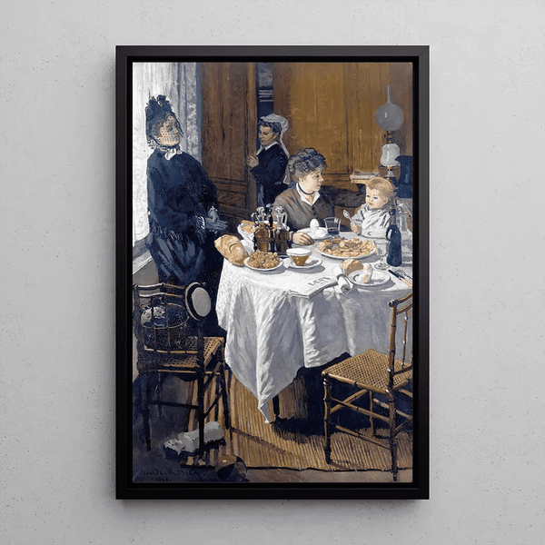 Reproduction of the painting The Lunch - Claude Monet