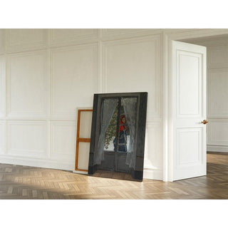 Le foulard rouge - Claude Monet | Reproduction Tableau Décoration murale affiche copie