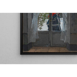 Le foulard rouge - Claude Monet | Reproduction Tableau Décoration murale affiche copie