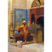 Reproduction of the painting The smoker - Ludwig Deutsch