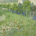 El jardín de Daubigny - Vincent van Gogh — vista de la obra