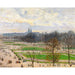 Reproduction of the painting The Tuileries Garden on a Winter Afternoon - Camille Pissarro