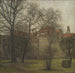 El jardín del palacio de los príncipes de Copenhague - Svend Hammershøi — vista de la obra