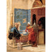 Reproduction of the painting The chess game - Ludwig Deutsch