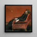 El joven huérfano - William Merritt Chase — cuadro enmarcado en la pared