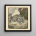 El libro del gato pl 5 - Elizabeth Fearne Bonsall — cuadro enmarcado en la pared