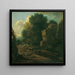 The Morning - Johann Franz Nepomuk Lauterer — framed artwork on a wall