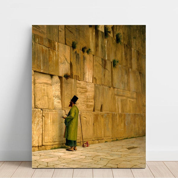 Reproduction of the painting The Wall of Lamentations - Jean-Léon Gérôme