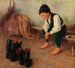 El limpiador de zapatos - Gáza Peske — vista de la obra
