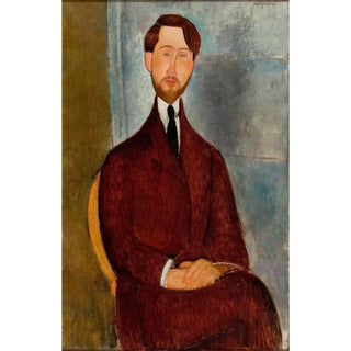 Léopold Zborowski - Amedeo Modigliani | Reproduction Tableau Décoration murale affiche copie