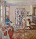 Le peintre Ker-Xavier Roussel et sa fille - Édouard Vuillard — artwork view