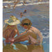 Reproducción del cuadro El pie herido - Joaquín Sorolla