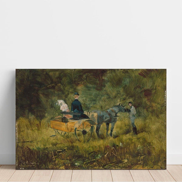 Le piège - Henri de Toulouse-Lautrec | Reproduction Tableau Décoration murale affiche copie