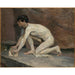 Reproduction of the painting The marble polisher - Henri de Toulouse-Lautrec