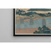 Reproducción del cuadro El puente Brocart en la provincia de Suō - Katsushika Hokusai