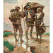Reproducción del cuadro El puente - Dean Cornwell