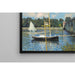Reproducción del cuadro El puente en Argenteuil - Claude Monet