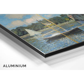 Le pont à Argenteuil - Claude Monet | Reproduction Tableau Décoration murale affiche copie