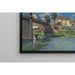 Reproducción del cuadro El puente en Villeneuve-la-Garenne - Alfred Sisley
