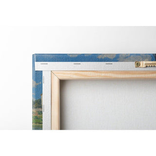 Le pont à Villeneuve-la-Garenne - Alfred Sisley | Reproduction Tableau Décoration murale affiche copie