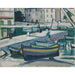 Reproducción del cuadro El puerto, Cassis - Samuel John Peploe