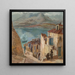 El puerto de Calvi - Alexandre Jacovleff — cuadro enmarcado en la pared