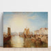 Reproduction of the painting of The Port of Dieppe - Joseph Mallord William Turner