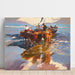 Reproduction of the painting The return of the fishing, Valence beach - Joaquín Sorolla