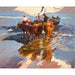 Reproduction of the painting The return of the fishing, Valence beach - Joaquín Sorolla