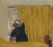 The yellow curtain - Édouard Vuillard — artwork view