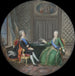 El rey Gustavo III y Catalina II de Rusia en Fredrikshamn - Cornelius Hoeyer — vista de la obra