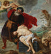 La sacrificio de Isaac - Cornelis de Vos — vista de la obra