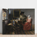 Reproducción del cuadro El vaso de vino - Johannes Vermeer