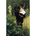 Reproduction of the painting The Widower - James Tissot