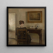 Lectura - Carl Holsøe — cuadro enmarcado en la pared