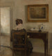 Lectura - Carl Holsøe — vista de la obra